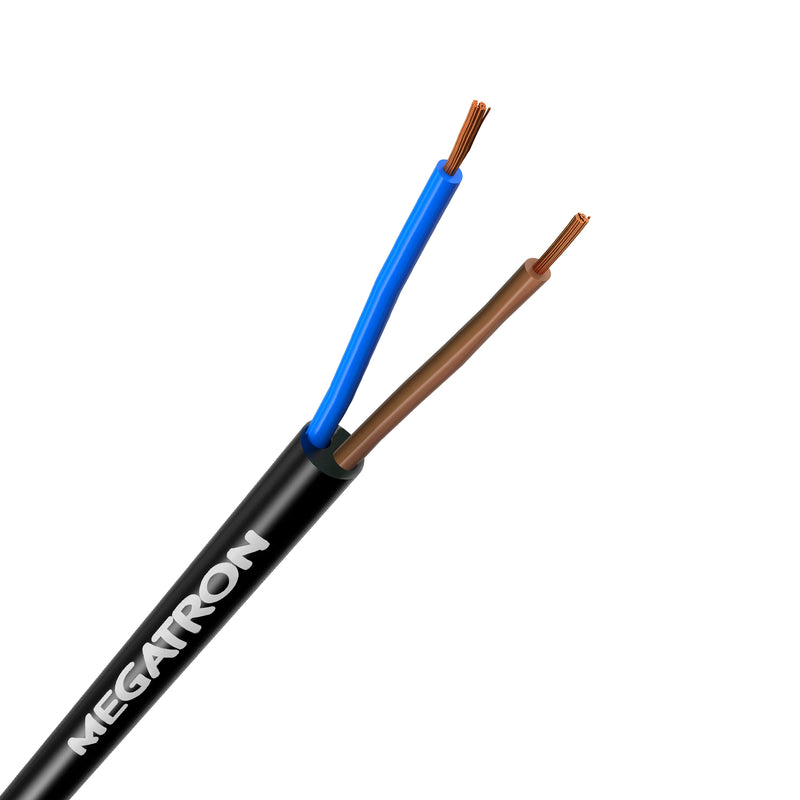Cabo PP Flexível 500V 2x1,50mm PR Megatron