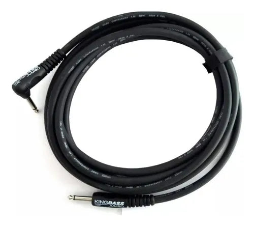 Cabo Profissional MAC P10XP10 90° KBJ10LB King Bass 3 Metros