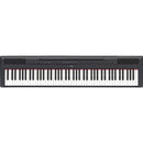 Piano Digital Compacto com Fonte Yamaha P125B, Preto