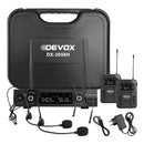 Microfone Devox Headset Sem Fio, Multifrequencia Dx-3058H
