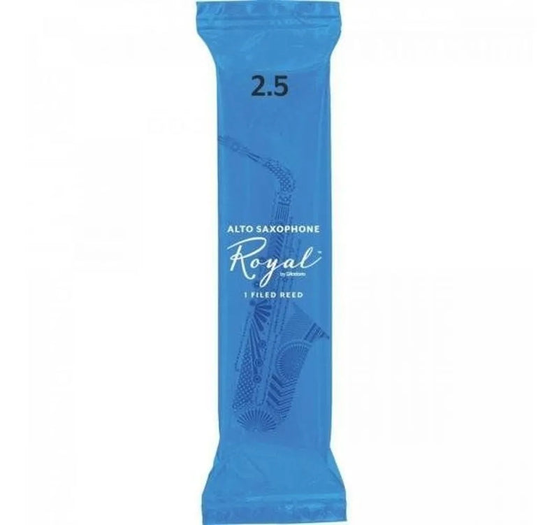 Palheta Daddario Rico Royal 2.5 Sax Soprano Rib1025