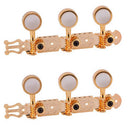 Tarraxa Deval Gold 220 Dourada Pino Grosso Para Violão