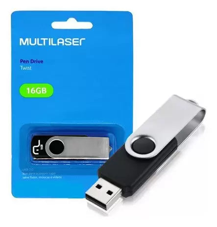 Pen Drive 16 GB Multilaser