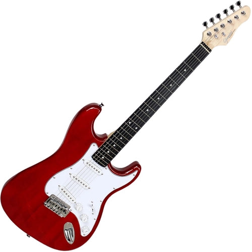 Guitarra Elétrica Giannini G-100 Vermelho com Escudo Branco