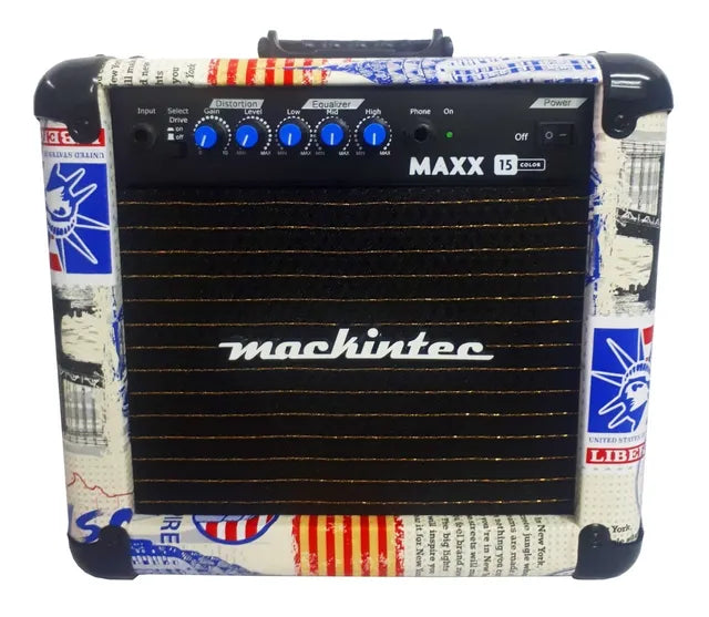 Amplificador Mackintec Maxx 15  Guitarra 15W Cor Usa