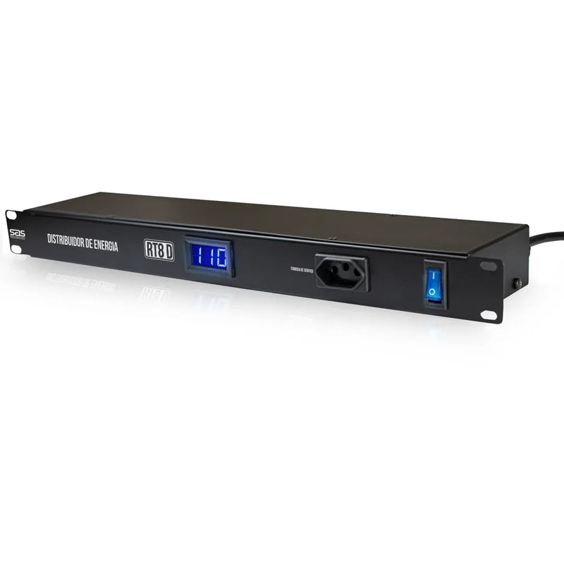 Distribuidor de Energia Modelo RT8D Com Display Digital