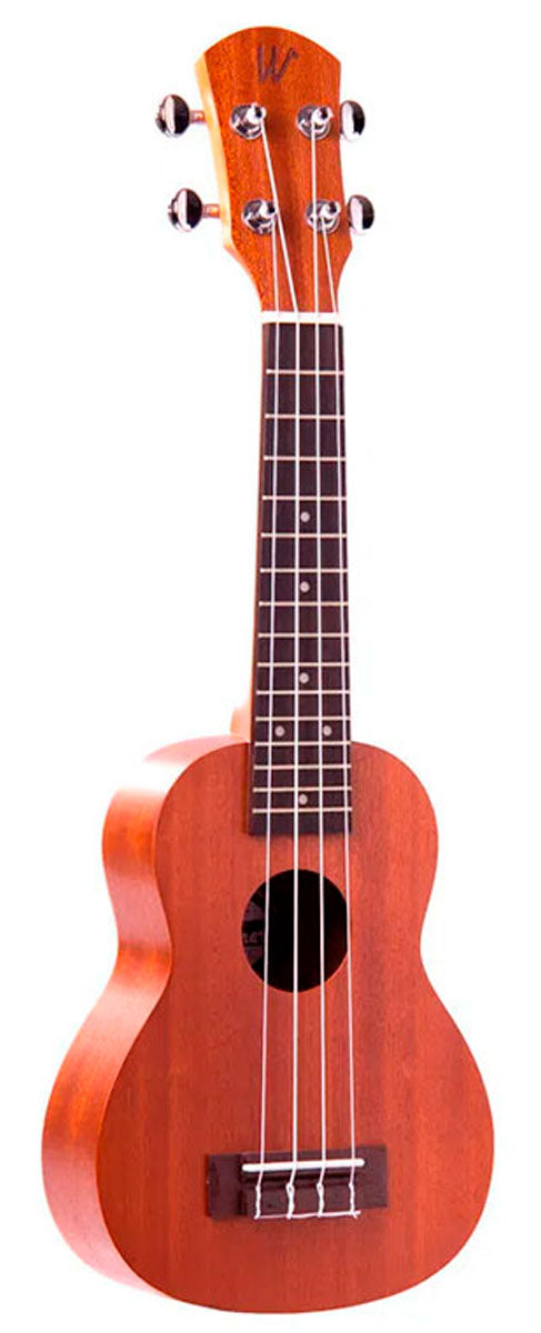 Ukulele Acustico Winner Soprano 21 Sapele Laminado Natural