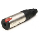 Conector Plug J10 Femea Stereo Linha com trava