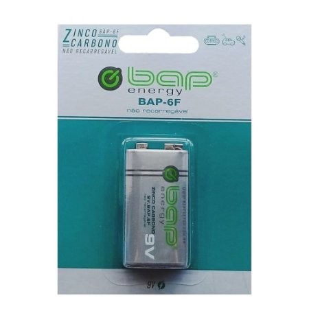 Bateria 9V Comum