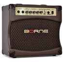 Amplificador Borne Infinit CV80 Violão Bivolt Marrom