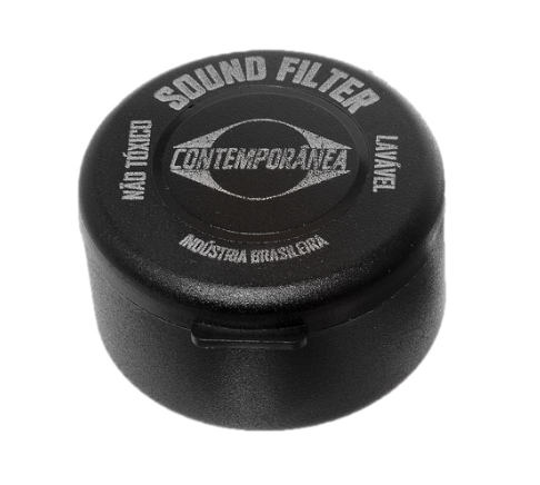 Kit Com 06 Abafadores De Peles Contemporânea Sound Filter