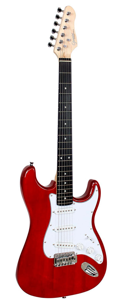 Guitarra Elétrica Giannini G-100 Vermelho com Escudo Branco