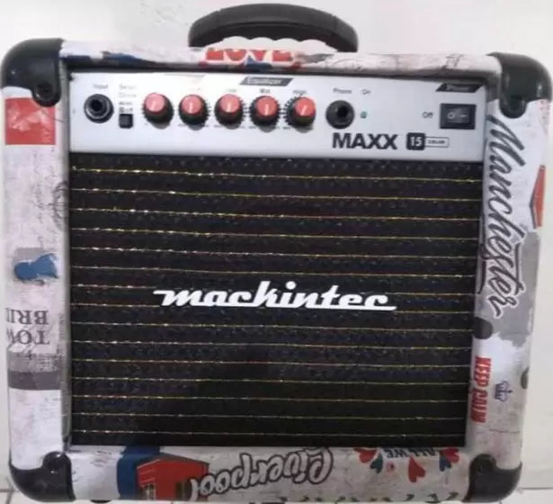 Amplificador Mackintec Maxx 15  Guitarra 15W Cor Inglaterra