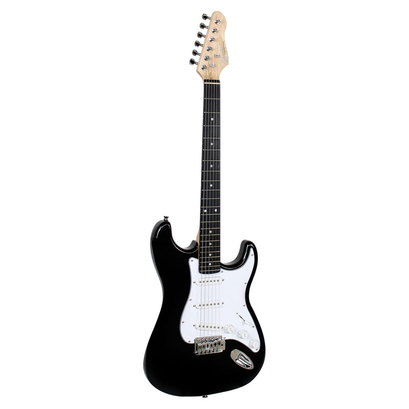 Guitarra Elétrica Giannini G-100 Preta com escudo Branco